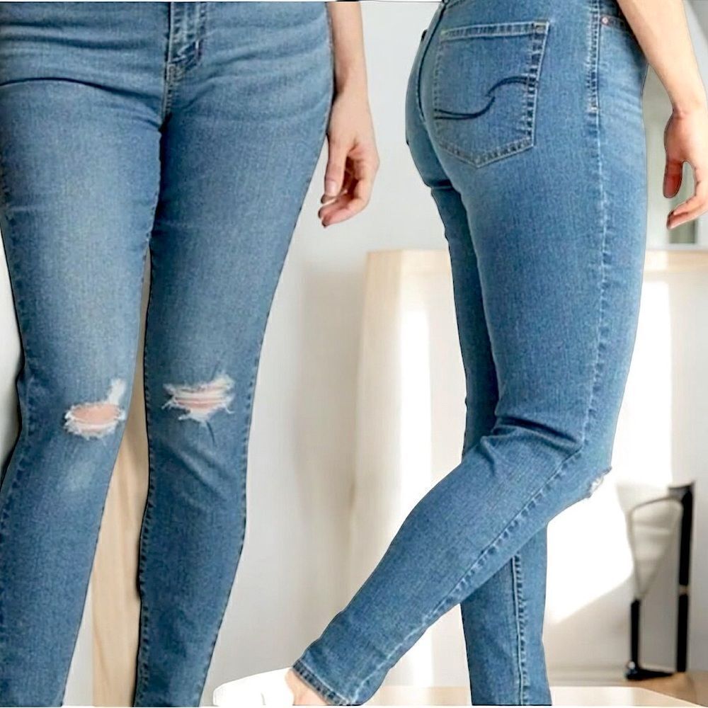 Levi Strauss Jeans l Signature Gold l High-Rise Super Skinny Jeans l 35x32 VGUC